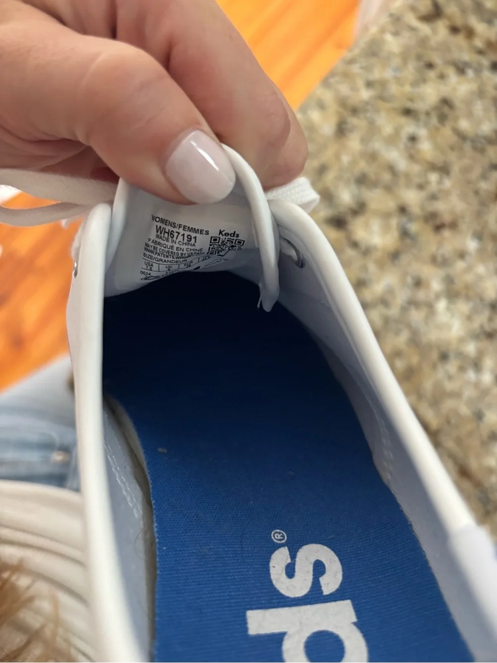 NWOT Keds White Women's Platform leather Sneaker